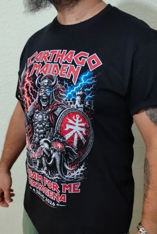 Camiseta Iron Maiden Cartagena 2026