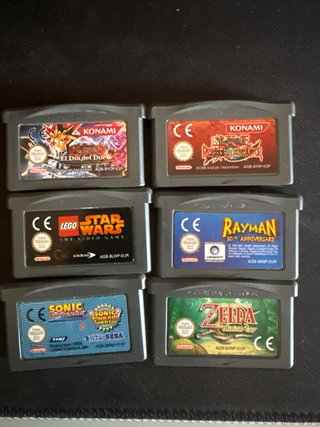 Lote Juegos Game Boy Advance