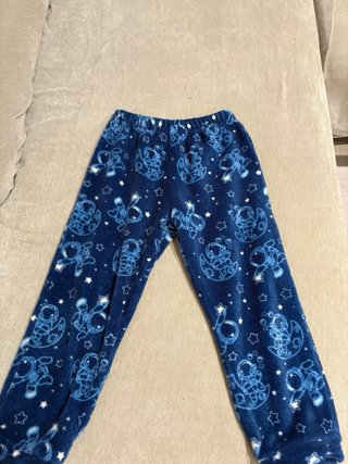 Pijama niño azul espacio
