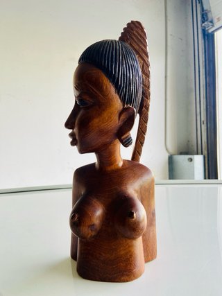 Figuras madeira tallada africanas