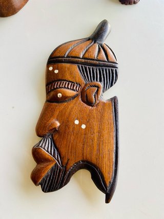 Figuras madeira tallada africanas