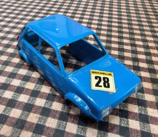 Carrocería Scalextric Renault 5 EXIN + Parachoques