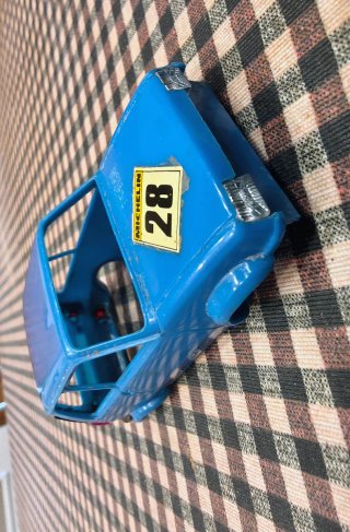 Carrocería Scalextric Renault 5 EXIN + Parachoques