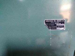 Estufa de gas AGNI vintage