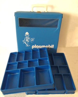 Playmobil Medievales Cromados Maletín Vintage