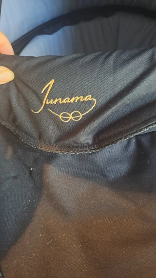Cochecito Junama Negro y Dorado