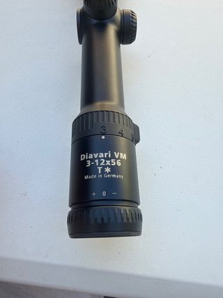 Visor Zeiss Diavari VM 3-12x56 + Montura Blaser