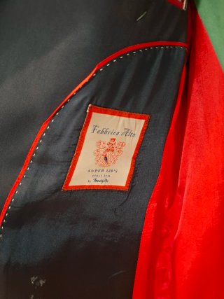 Americana El Ganso talla 50 azul marino lana