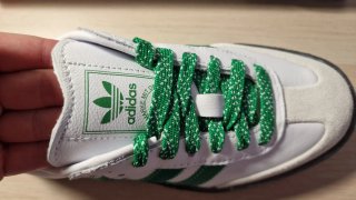 Adidas Samba Blancas y Verdes