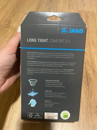 Mallas Jako Comfort 2.0 Hombre Verdes