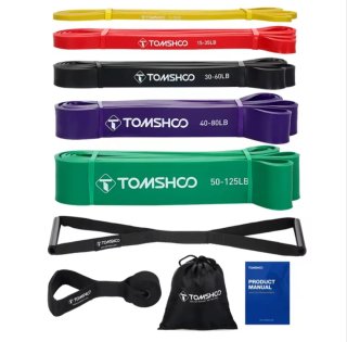 Kit Bandas Resistencia TOMSHOO