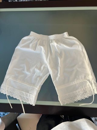 Pololo Fallera Talla S Blanco