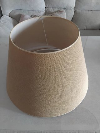 Pantalla lámpara yute 60cm