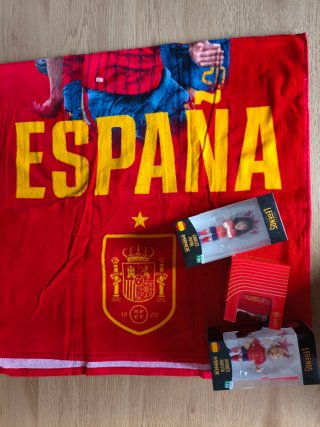 Figuras Minix Fútbol Leyendas Andrés Iniesta y Car