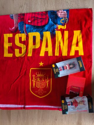 Figuras Minix Fútbol Leyendas Andrés Iniesta y Car