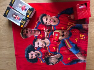Figuras Minix Fútbol Leyendas Andrés Iniesta y Car