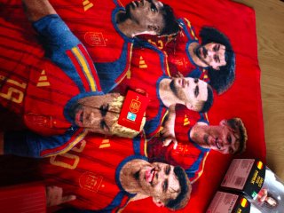Figuras Minix Fútbol Leyendas Andrés Iniesta y Car
