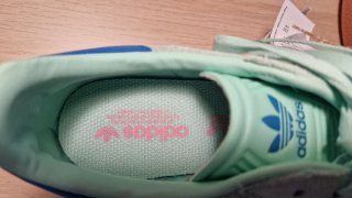 Adidas Gazelle J Verde y Rosa