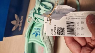 Adidas Gazelle J Verde y Rosa