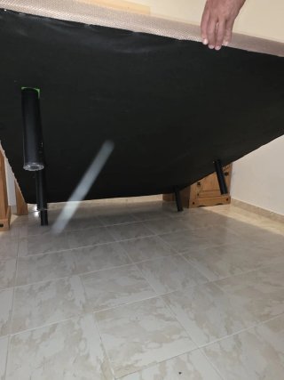 Somier tapizado "Tapiflex" 1,50cms