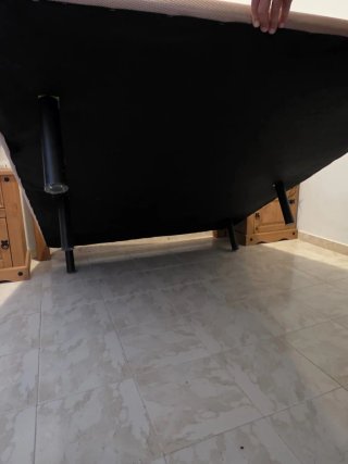 Somier tapizado "Tapiflex" 1,50cms