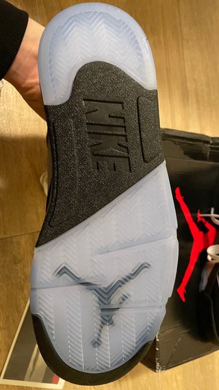 Jordan 5 Metallic OG Black Tails 42