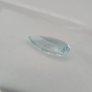 Aguamarina 1.51 ct Talla Pera Natural IGE