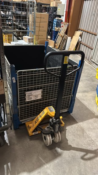 Box Contenedor Malla Metálica 1.20x1x1 resistente