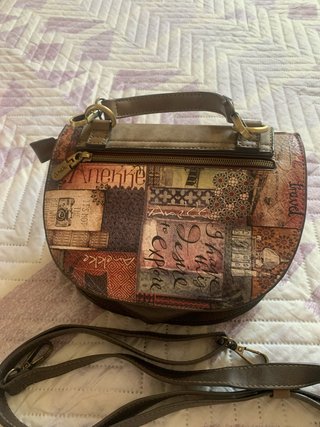 Bolso Anekke Marrón y Beige