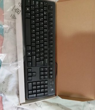 Teclado Logitech negro Nuevo