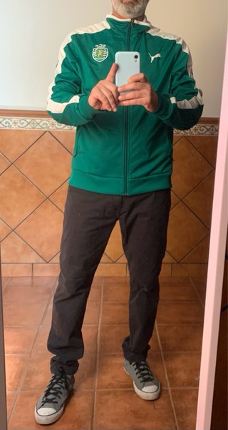 Chaqueta Oficial Sporting Lisboa Puma Verde