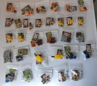 Figuras Minecraft Kinder Joy