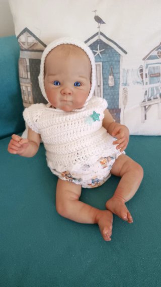 Conjunto Reborn Blanco T00