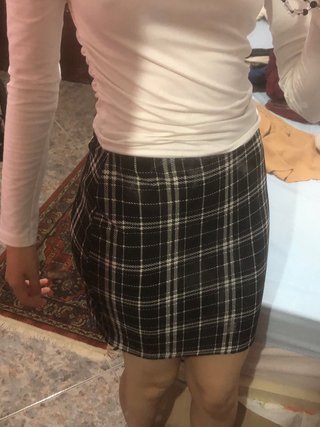 Falda de cuadros