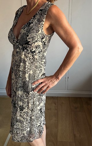 Vestido estampado floral