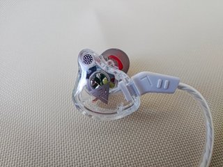 Auriculares QKZ AK6 Hi-Res con graves - Blancos