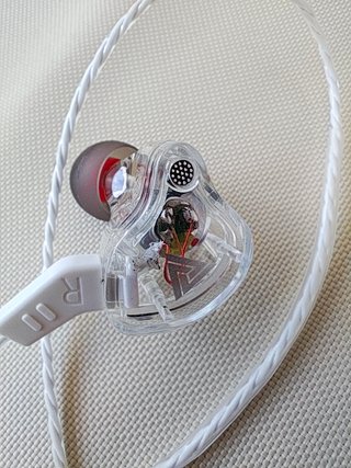 Auriculares QKZ AK6 Hi-Res con graves - Blancos