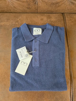 Camisa Polo Milano Azul Talla XL