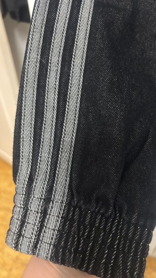 Chaqueta Adidas Firebird Denim Negra - UNISEX