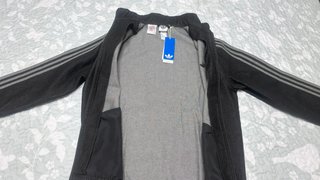Chaqueta Adidas Firebird Denim Negra - UNISEX