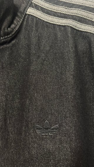 Chaqueta Adidas Firebird Denim Negra - UNISEX