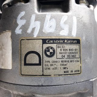 COMPRESOR AIRE ACONDICIONADO BMW BMW SERIE 3 BERLINA (E46) 1998-2006