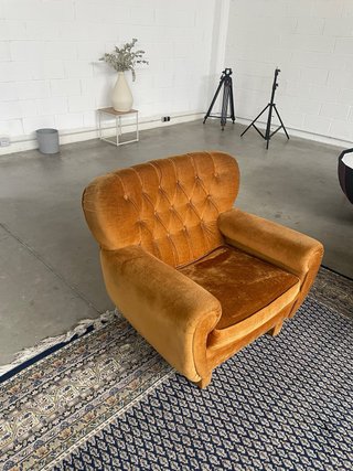 Sofá 3 plazas y 2 sillones vintage