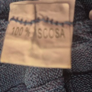 Top in viscosa blu