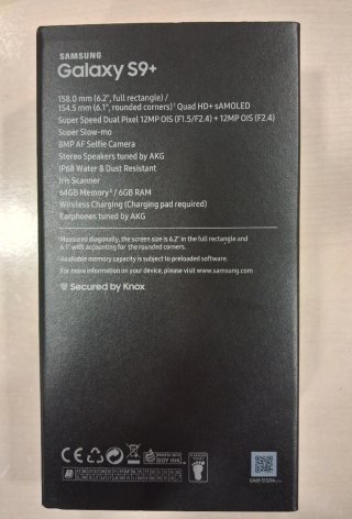 Samsung Galaxy S9+ Viola 64GB (Solo spedizione)