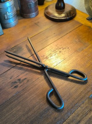 Antiguas pinzas peluquería
