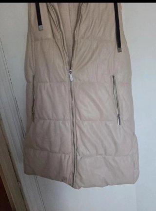 Chaleco Zara Beige Talla M