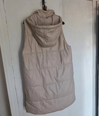 Chaleco Zara Beige Talla M