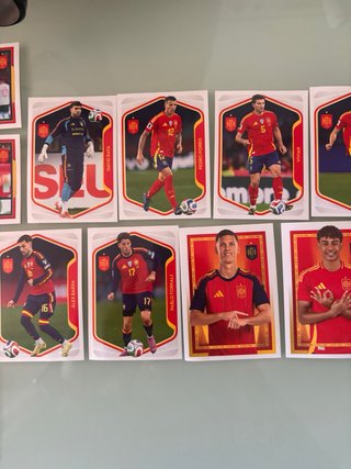 CROMOS SELECCIÓN ESPAÑOLA DE FÚTBOL
