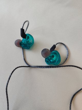 Auriculares QKZ AK6 Hi-Res con graves - Verdes